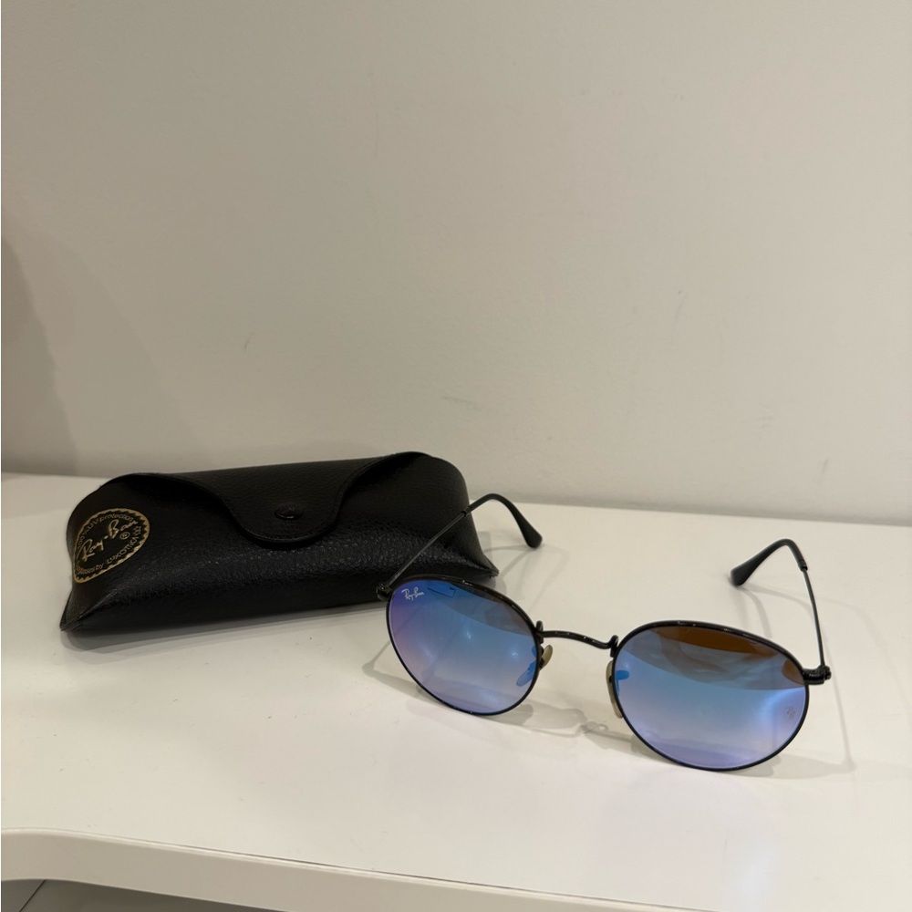 Ray-Ban Round Flash with Gradient Lenses